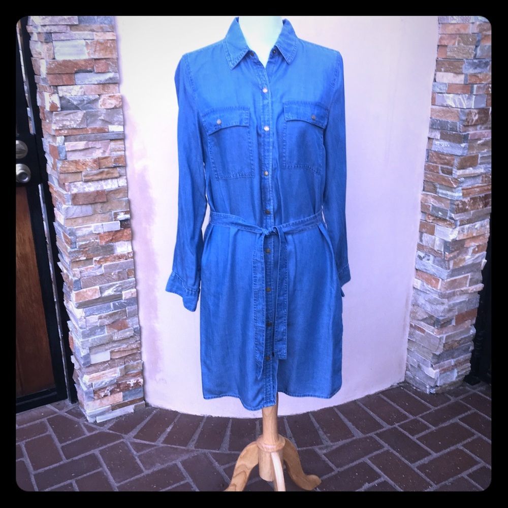 NWT Michael by Michael Kors blue denim dress, Med